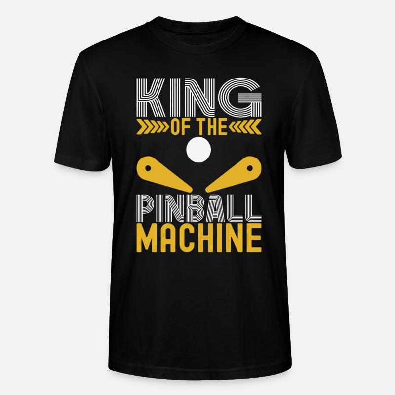 Pinball Flipper - Stanley/Stella Unisex Bio-T-Shirt CRAFTER - Schwarz