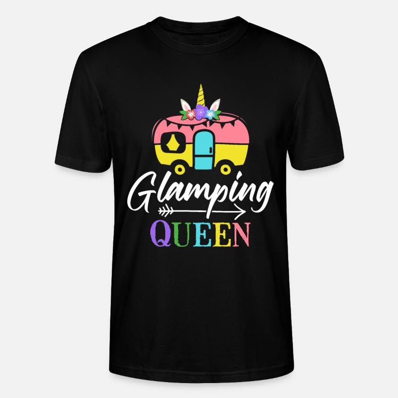 Weiblicher Glamper - Stanley/Stella Unisex Bio-T-Shirt CRAFTER - Schwarz