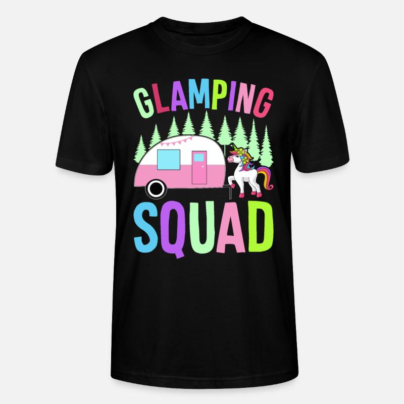 L’équipe de glamping Glamper - T-shirt bio CRAFTER Stanley Stella Unisexe - noir
