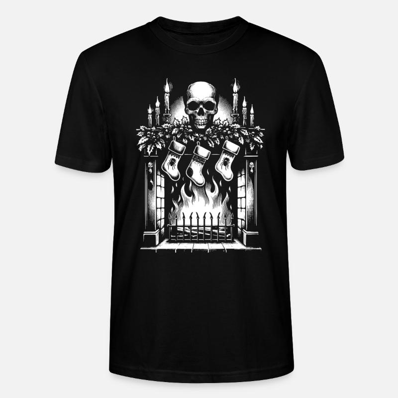 Gothic Fireplace - Stanley/Stella Unisex Bio-T-Shirt CRAFTER - Schwarz