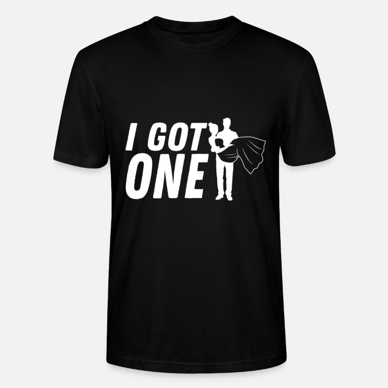 I Got One Bräutigam - Stanley/Stella Unisex Bio-T-Shirt CRAFTER - Schwarz