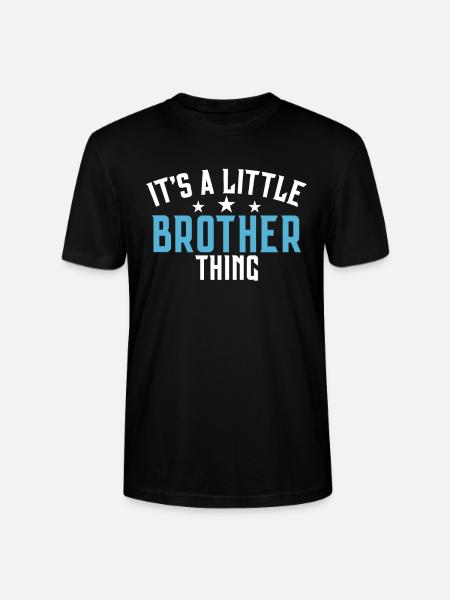 Brother Gifts - Stanley/Stella Unisex Bio-T-Shirt CRAFTER - Schwarz