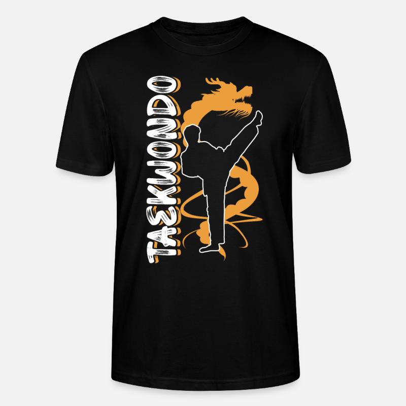 Taekwondo - Stanley/Stella Unisex Bio-T-Shirt CRAFTER - Schwarz
