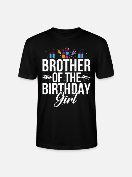 Brother Gifts - Stanley/Stella CRAFTER Unisex Organic T-Shirt - black