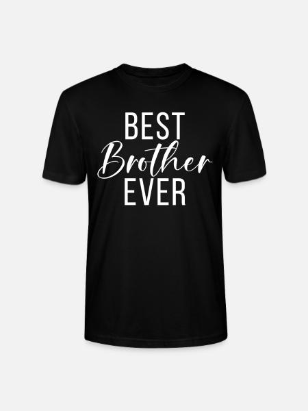 Brother Gifts - Stanley/Stella Unisex Bio-T-Shirt CRAFTER - Schwarz