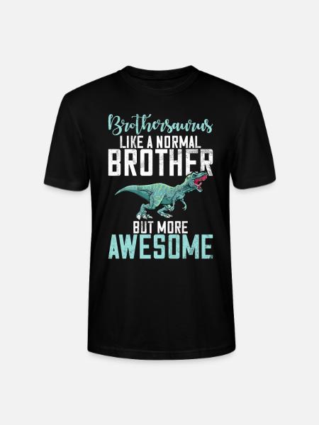 Brother Gifts - Stanley/Stella Unisex Bio-T-Shirt CRAFTER - Schwarz