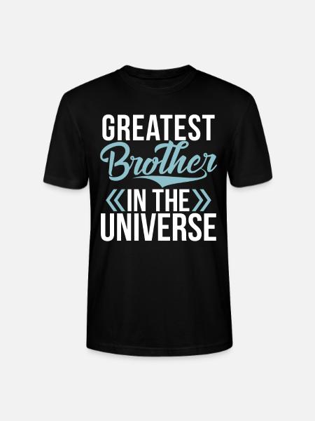 Brother Gifts - Stanley/Stella Unisex Bio-T-Shirt CRAFTER - Schwarz