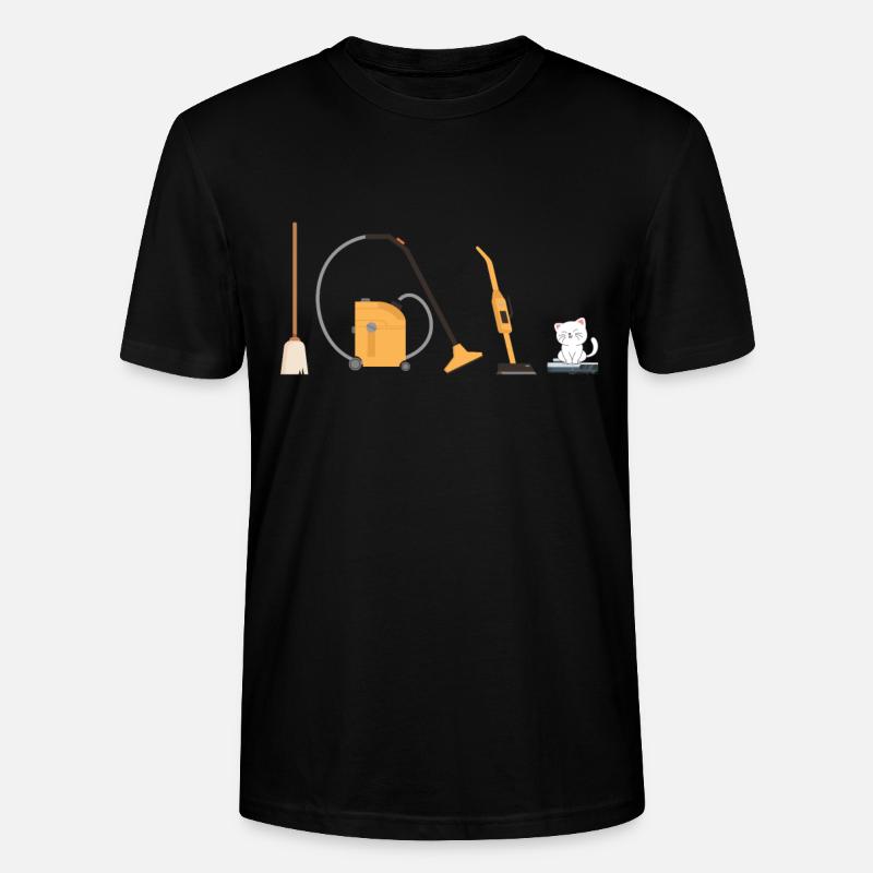 Saugroboter Evolution Saugerroboter - Stanley/Stella Unisex Bio-T-Shirt CRAFTER - Schwarz