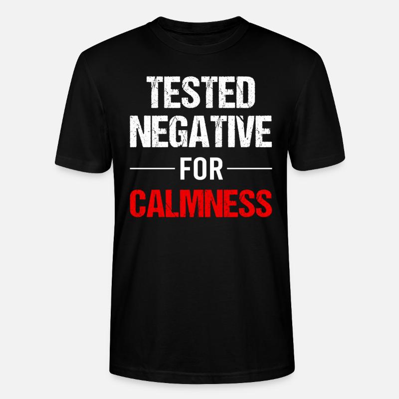 Tranquillité - équilibre pour l’âme - T-shirt bio CRAFTER Stanley Stella Unisexe - noir