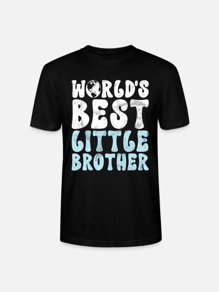 Cadeaux Petit Frère - T-shirt bio CRAFTER Stanley Stella Unisexe - noir