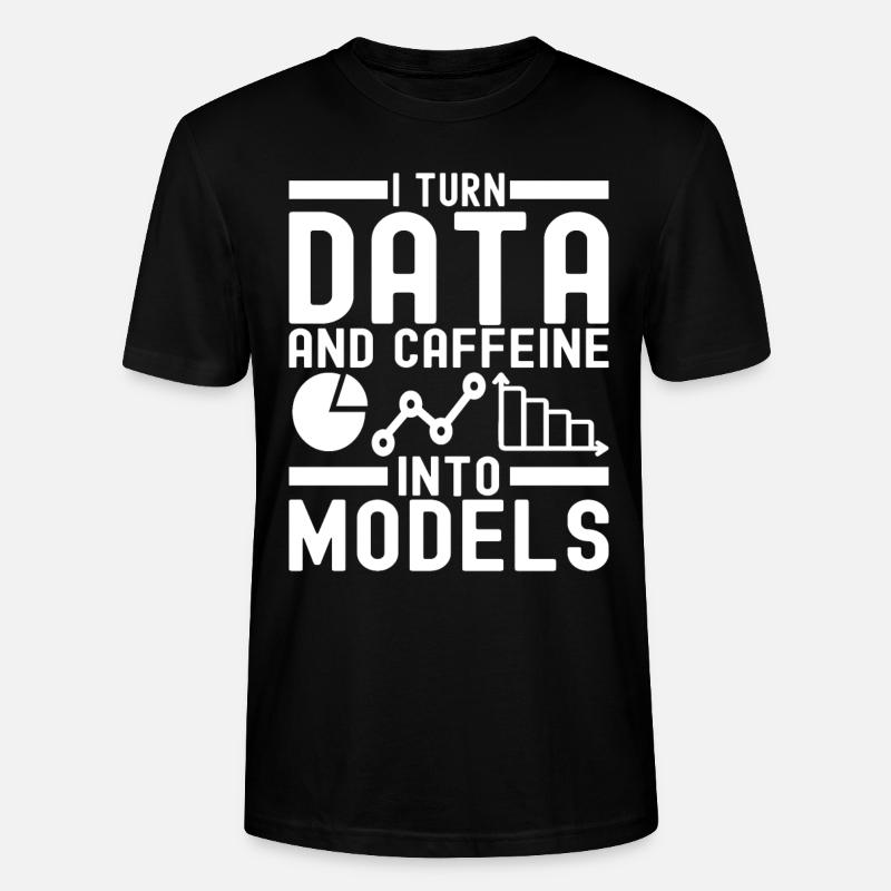Data Science Data Analyst - Stanley/Stella CRAFTER Unisex Organic T-Shirt - black