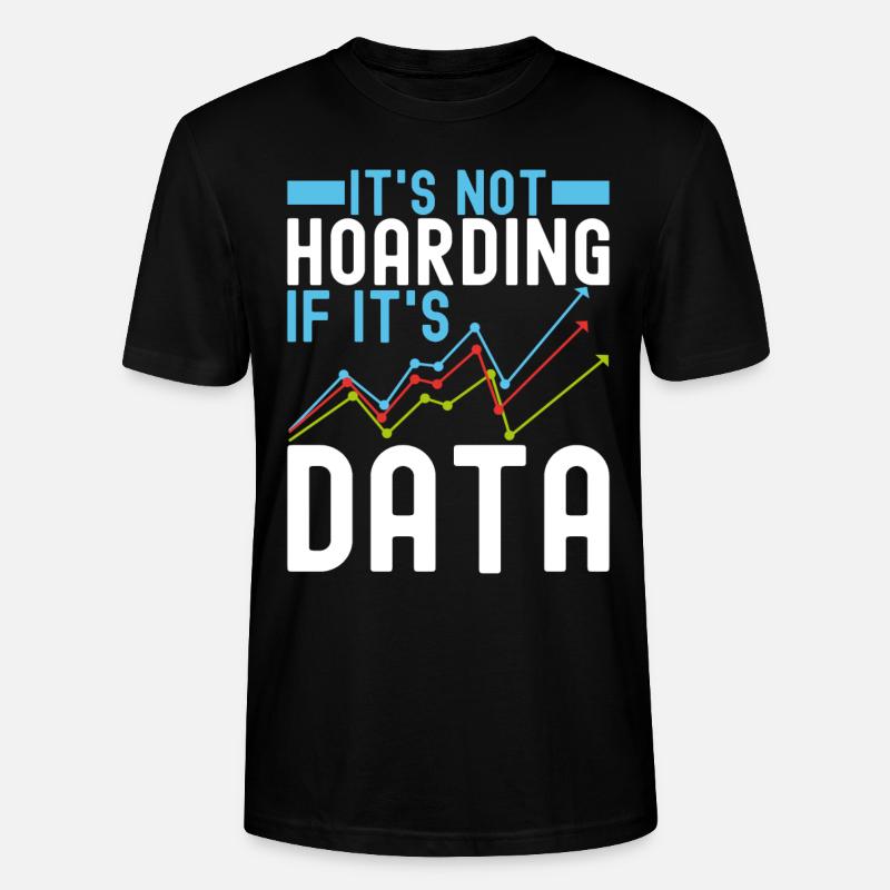 Data Science Datenanalyst - Stanley/Stella Unisex Bio-T-Shirt CRAFTER - Schwarz