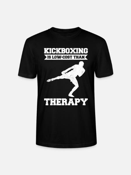 Kickboxen Kickboxer Kickboxing - Stanley/Stella CRAFTER Unisex Organic T-Shirt - black