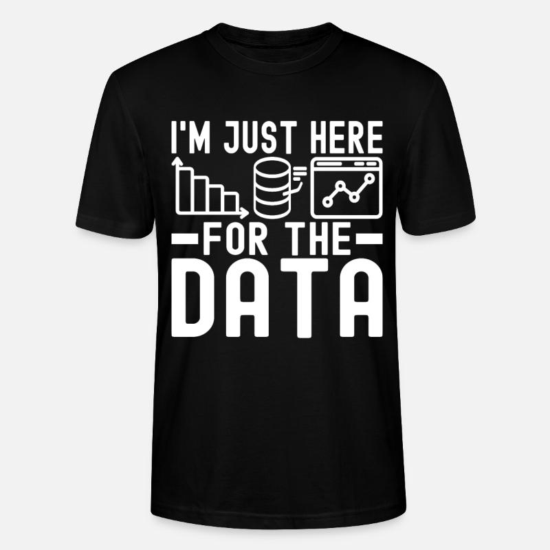 Data Science Datenanalyst - Stanley/Stella Unisex Bio-T-Shirt CRAFTER - Schwarz