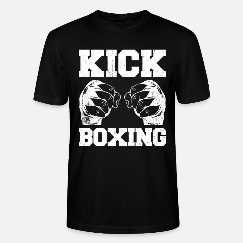 Kickboxen Kickboxer Kickboxing - Stanley/Stella Unisex Bio-T-Shirt CRAFTER - Schwarz