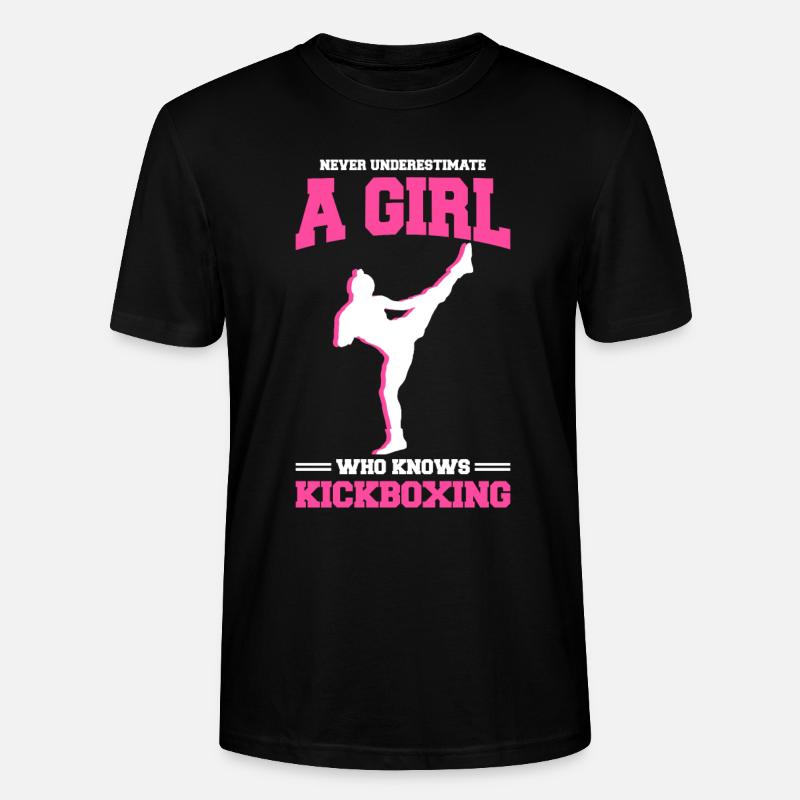 Kickboxen Kickboxer Kickboxing - Stanley/Stella Unisex Bio-T-Shirt CRAFTER - Schwarz