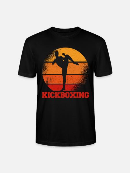 Kickboxen Kickboxer Kickboxing - Stanley/Stella CRAFTER Unisex Organic T-Shirt - black
