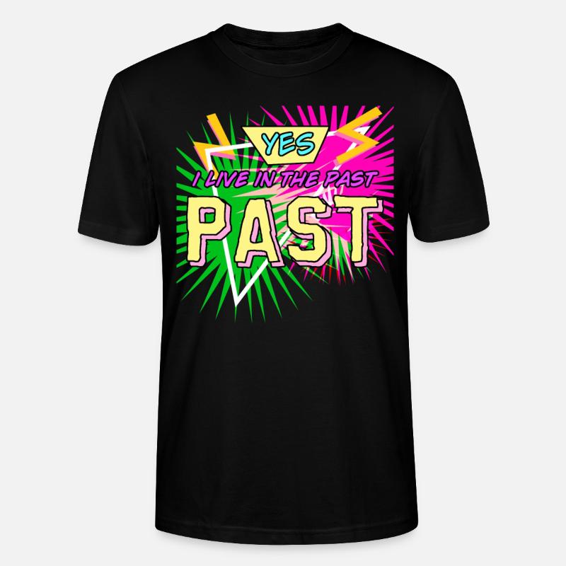 1980 Retro 80s Disco - Stanley/Stella Unisex Bio-T-Shirt CRAFTER - Schwarz