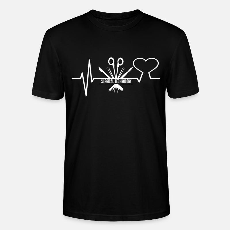 Surgical-Technical Assistant Surgeon - Stanley/Stella CRAFTER Unisex Organic T-Shirt - black