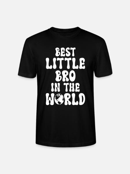 Cadeaux Petit Frère - T-shirt bio CRAFTER Stanley Stella Unisexe - noir