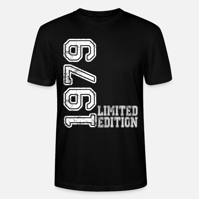 Édition limitée 1979 - T-shirt bio CRAFTER Stanley Stella Unisexe - noir