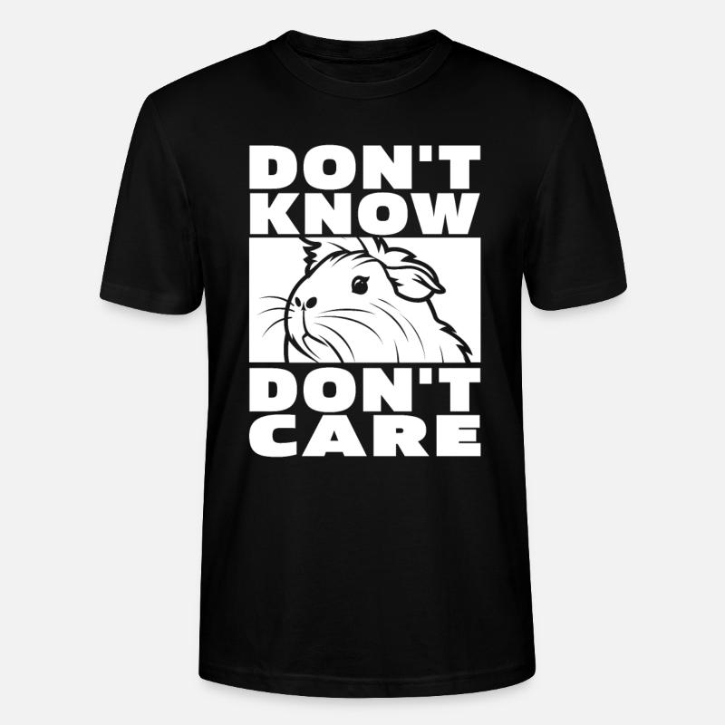 Cochon d’Inde Cochon d’Inde Drôle - T-shirt bio CRAFTER Stanley Stella Unisexe - noir