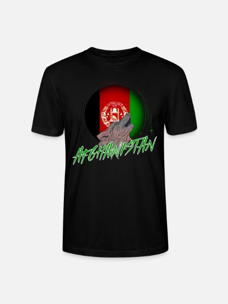Afghanistan - Stanley/Stella CRAFTER Unisex Organic T-Shirt - black