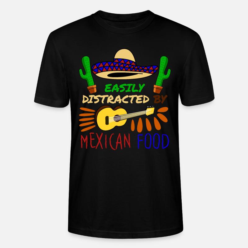 Mexico Mexican - Stanley/Stella Unisex Bio-T-Shirt CRAFTER - Schwarz