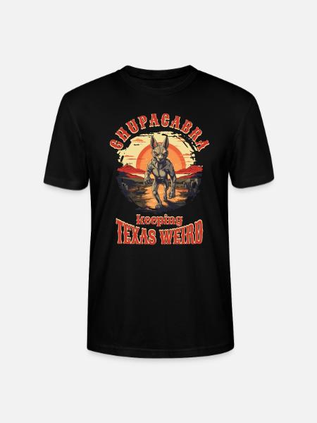 Cryptozoologists Chupacabra Creatures Funny - Stanley/Stella CRAFTER Unisex Organic T-Shirt - black