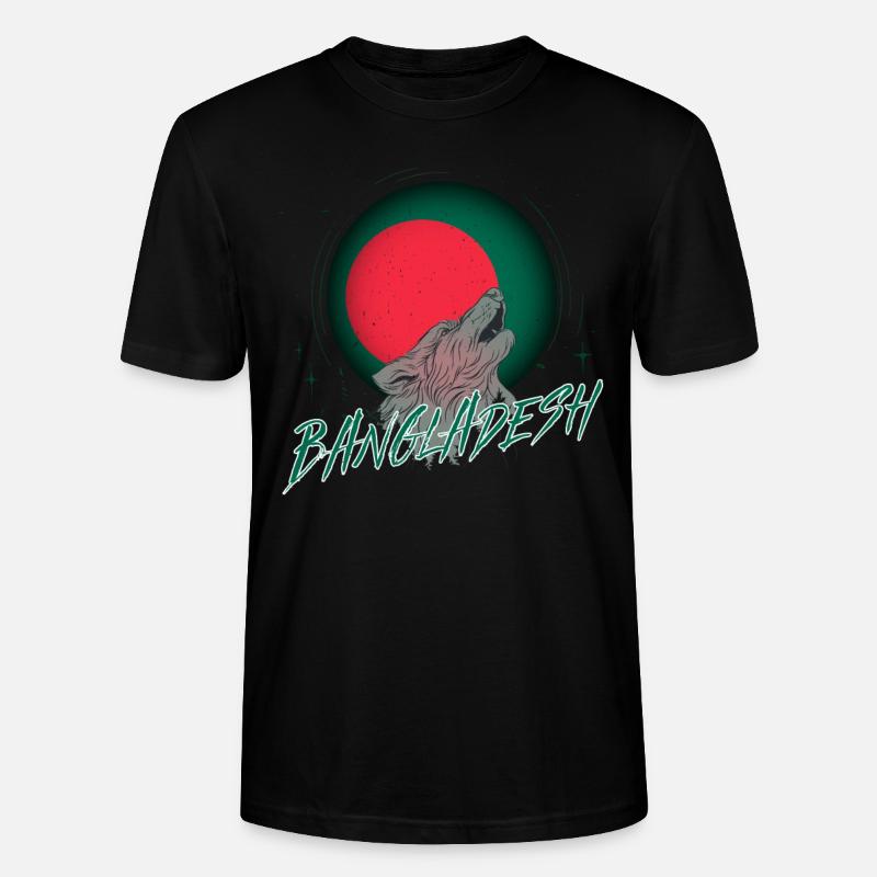 Bangladesch - Stanley/Stella Unisex Bio-T-Shirt CRAFTER - Schwarz
