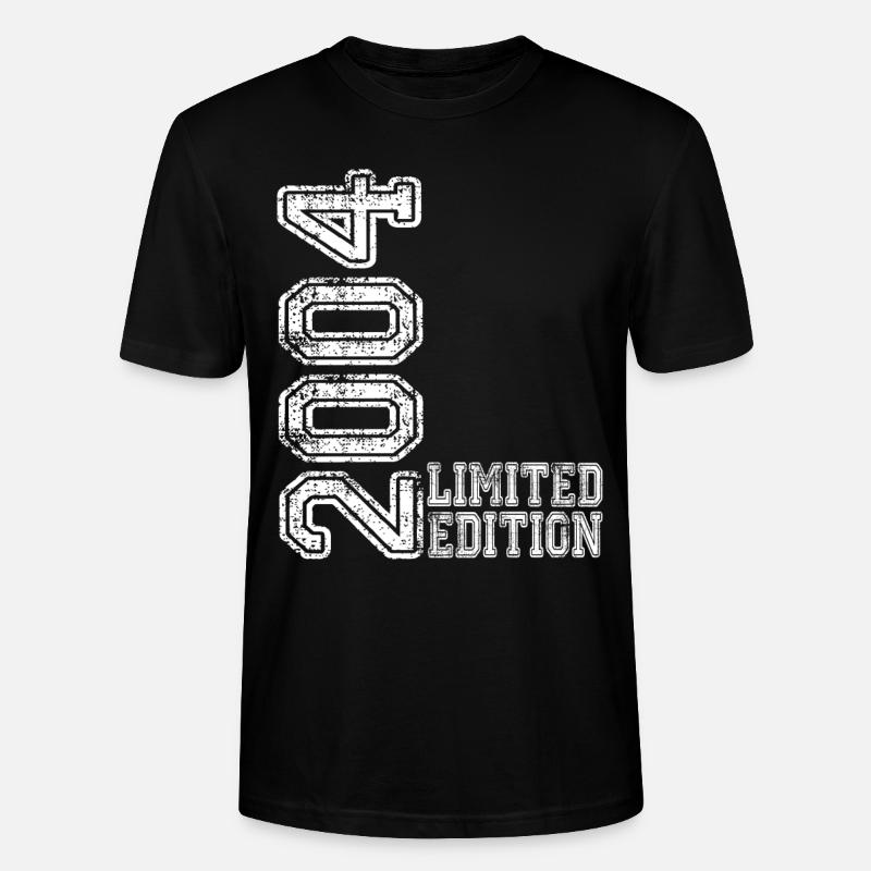 Édition limitée 2004 - T-shirt bio CRAFTER Stanley Stella Unisexe - noir
