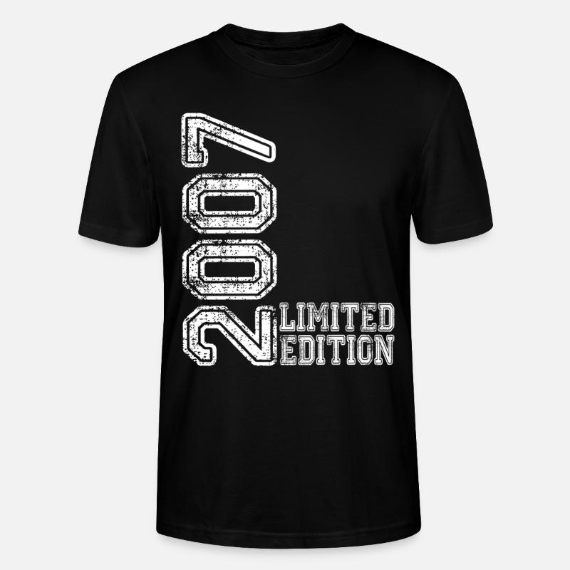 Édition limitée 2007 - T-shirt bio CRAFTER Stanley Stella Unisexe - noir