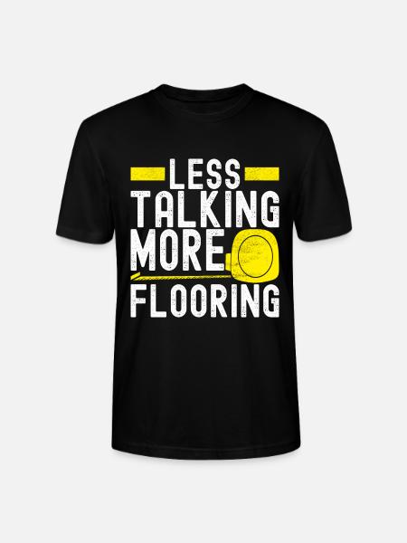 Tiler Floor Layer - Stanley/Stella CRAFTER Unisex Organic T-Shirt - black