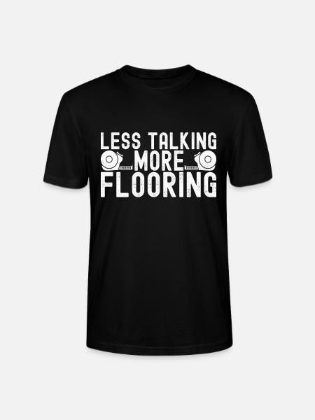 Tiler Floor Layer - Stanley/Stella CRAFTER Unisex Organic T-Shirt - black