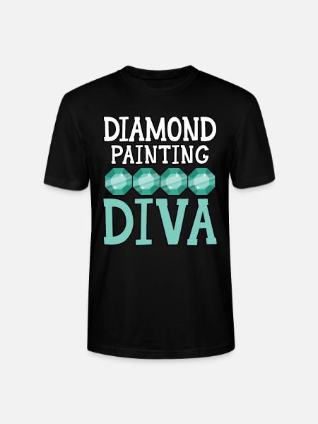 Diamond Painting Tools Diamond Painter - Stanley/Stella CRAFTER Unisex Organic T-Shirt - black