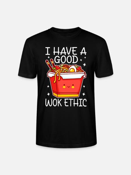 Stir Fry Nudeln Chinesisch Kochen - Stanley/Stella Unisex Bio-T-Shirt CRAFTER - Schwarz