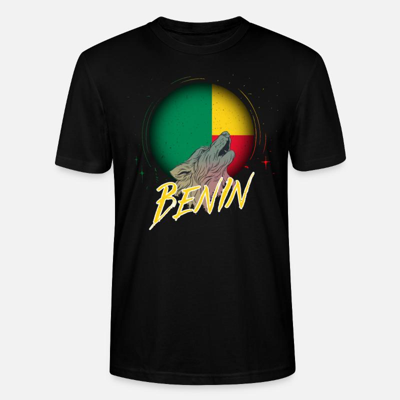 Benin - Stanley/Stella Unisex Bio-T-Shirt CRAFTER - Schwarz