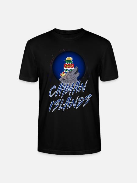 Cayman Islands - Stanley/Stella CRAFTER Unisex Organic T-Shirt - black