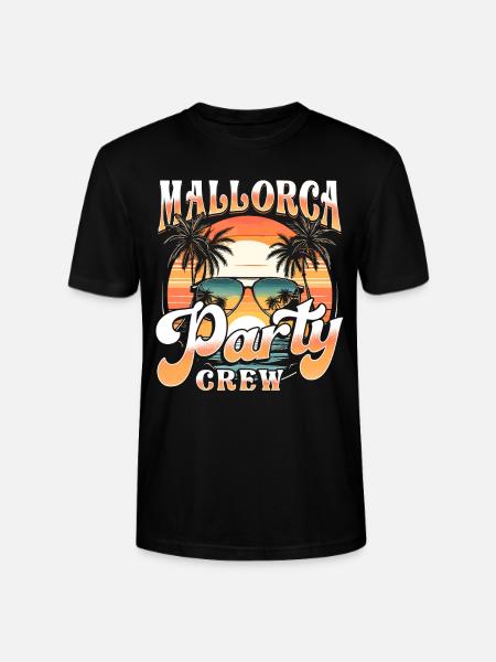 Mallorca Party Crew - Stanley/Stella CRAFTER Unisex Organic T-Shirt - black
