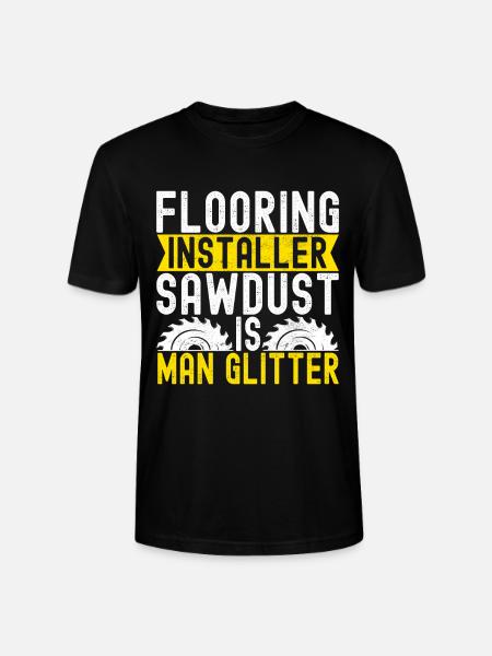 liesenleger floor layer - Stanley/Stella CRAFTER Unisex Organic T-Shirt - black
