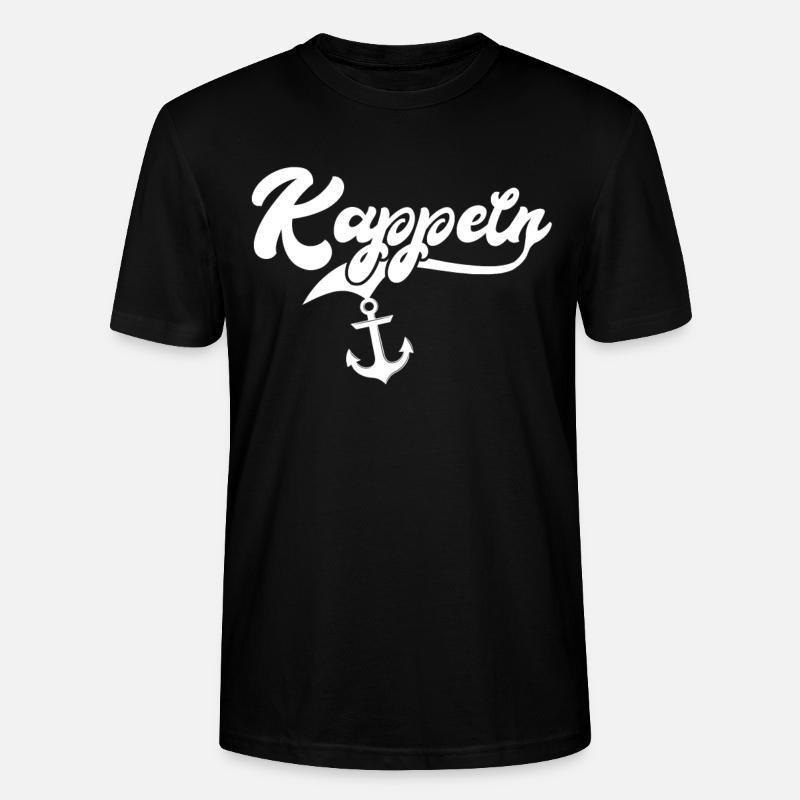 Kappeln Sprüche - Stanley/Stella Unisex Bio-T-Shirt CRAFTER - Schwarz