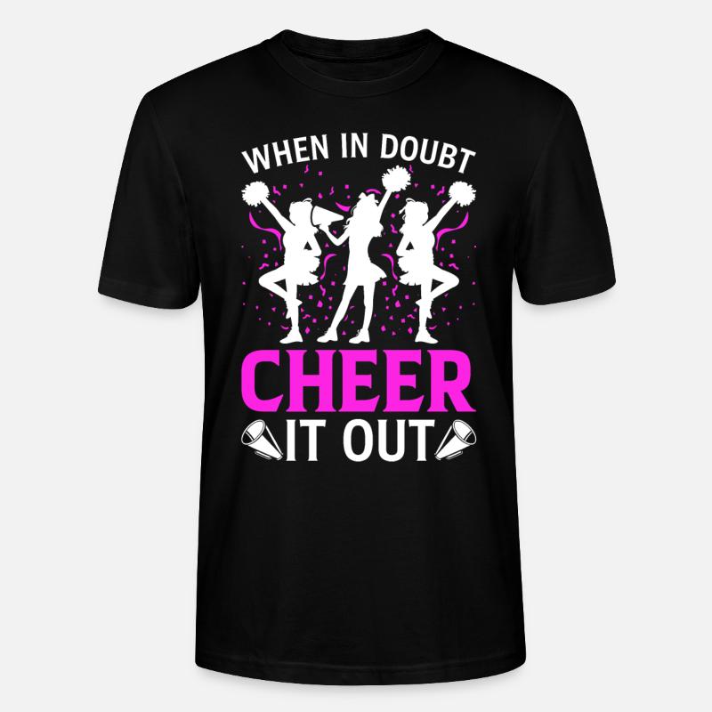 Cheerleading Cheerleader - Stanley/Stella Unisex Bio-T-Shirt CRAFTER - Schwarz