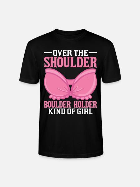 Southern Slang Rock Climbing Girl Country - Stanley/Stella CRAFTER Unisex Organic T-Shirt - black