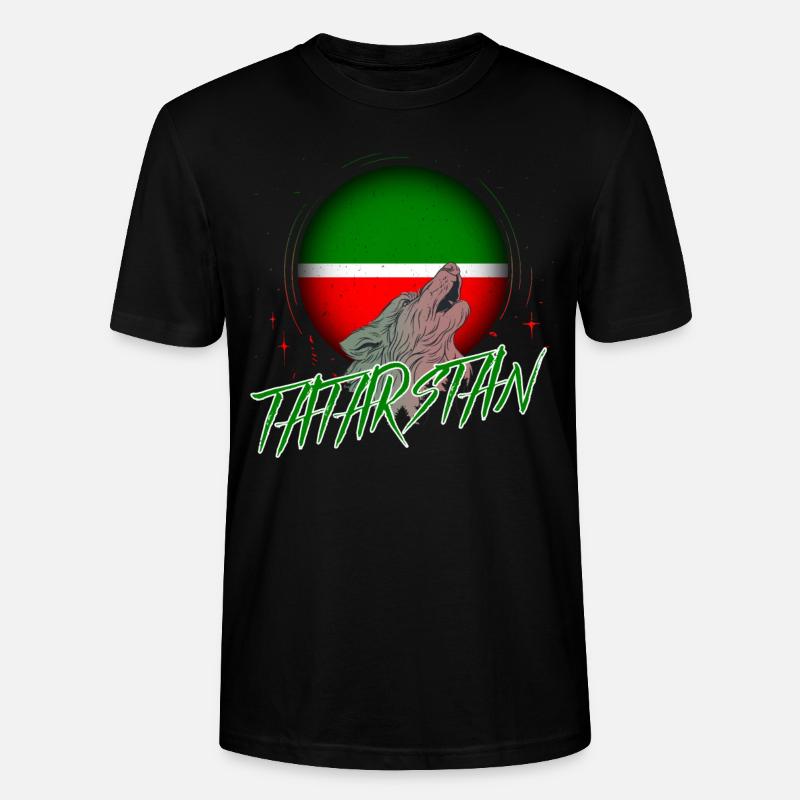 Tatarstan - Stanley/Stella Unisex Bio-T-Shirt CRAFTER - Schwarz