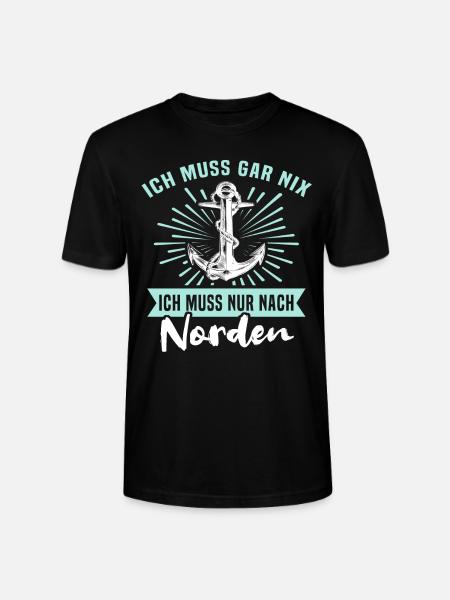 Norden - Stanley/Stella Unisex Bio-T-Shirt CRAFTER - Schwarz