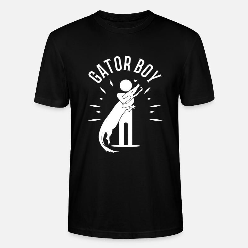 Gator Boy - T-shirt bio CRAFTER Stanley Stella Unisexe - noir