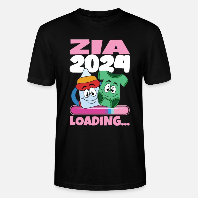 Zia 2024 Loading Aunt 2024 - Stanley/Stella CRAFTER Unisex Organic T-Shirt - black