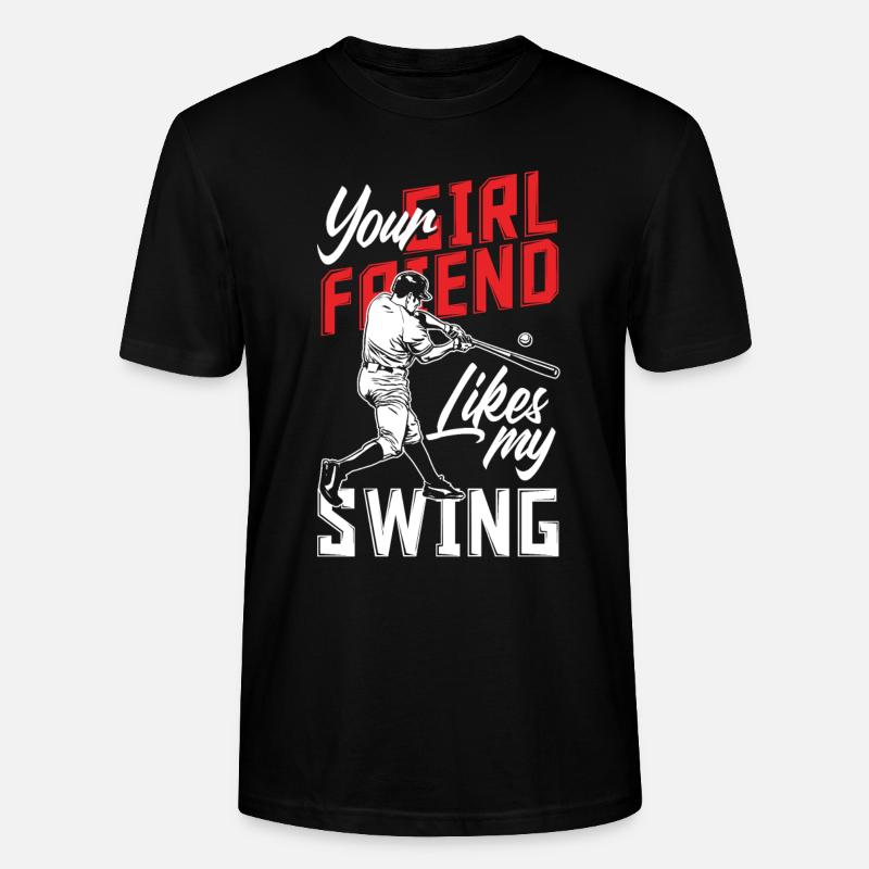Drôle de baseball - T-shirt bio CRAFTER Stanley Stella Unisexe - noir