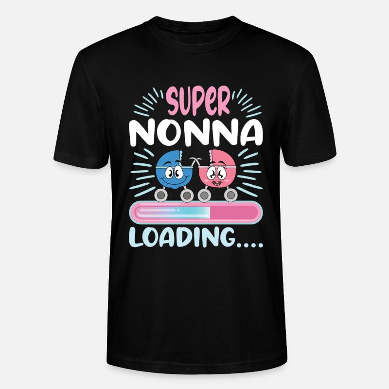 Nonna 2024 Loading Oma 2024 - Stanley/Stella Unisex Bio-T-Shirt CRAFTER - Schwarz