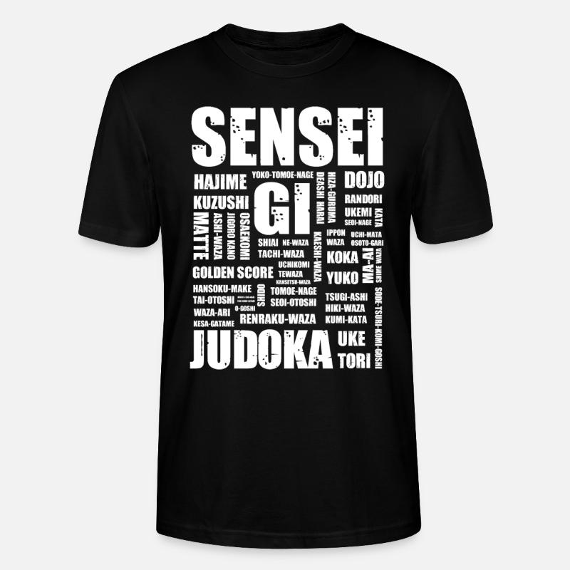Judo - Stanley/Stella Unisex Bio-T-Shirt CRAFTER - Schwarz